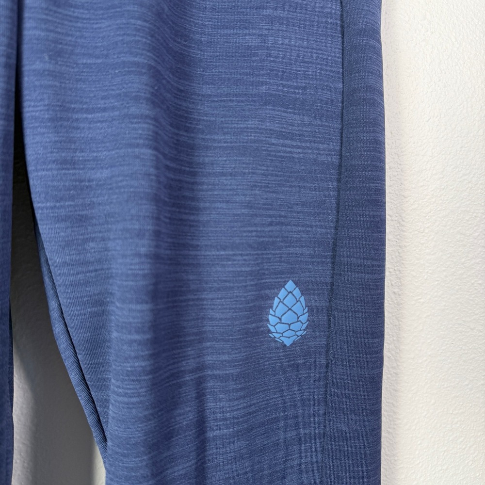 Stio Joggers Mens Small Blue Excellent Heathered Performance Activewear Pants - Picture 4 of 6